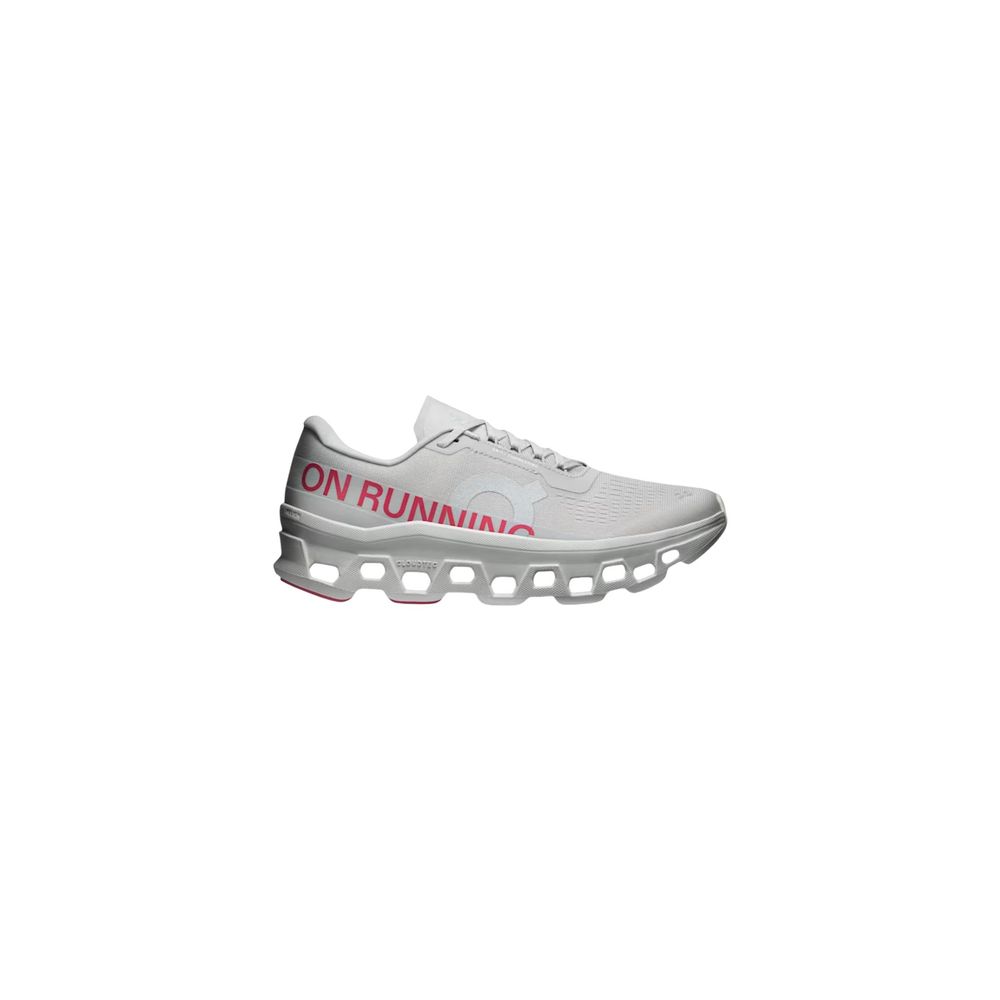 Gray Synthetic Athletic Sneakers