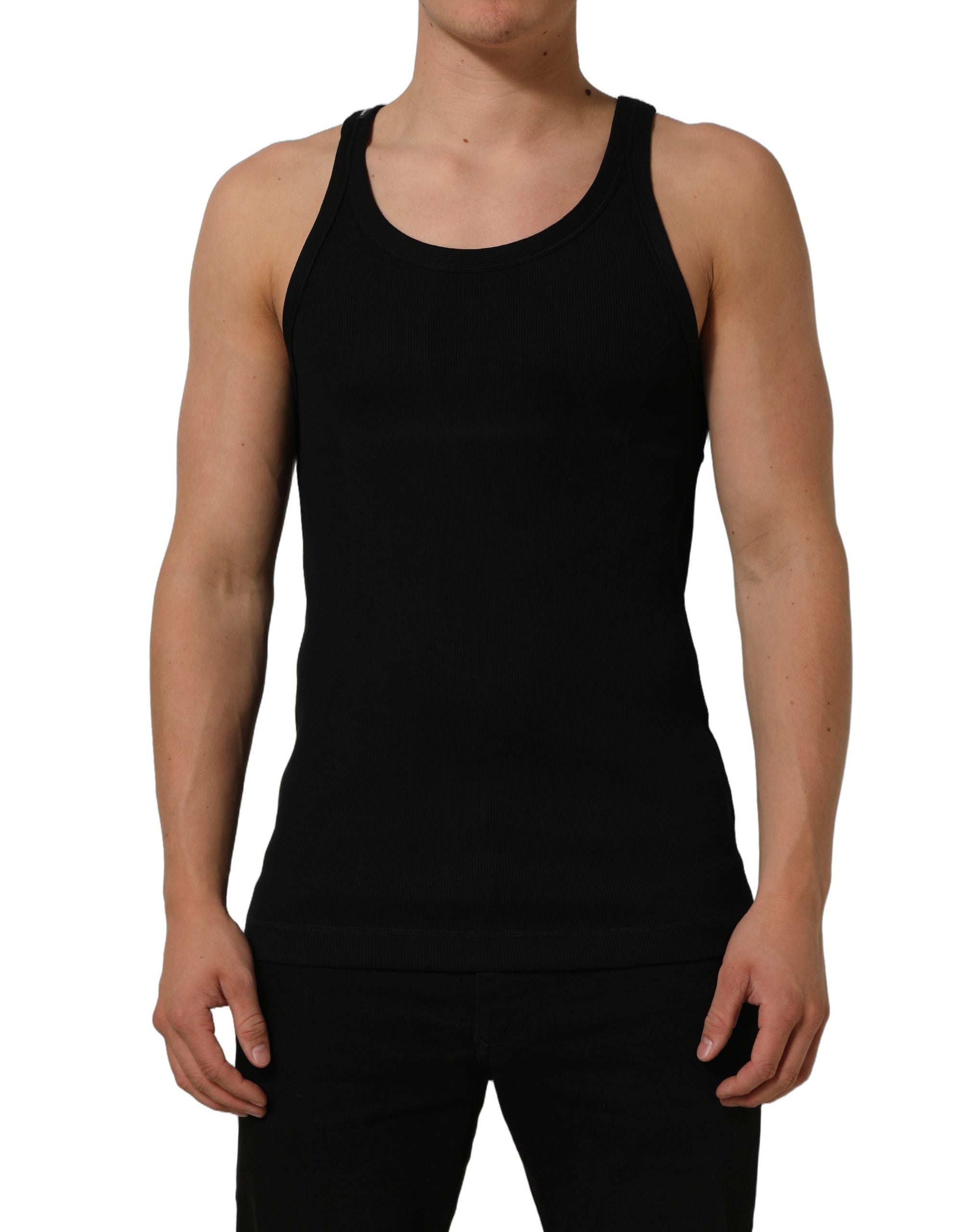 Black Tank Sleeveless Underwear Men T-shirt