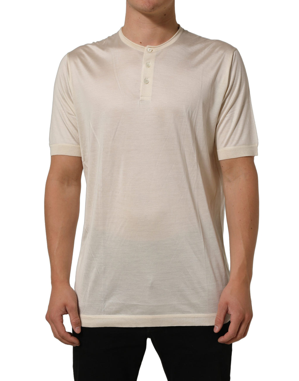 White Short Sleeve Collared Polo T-shirt