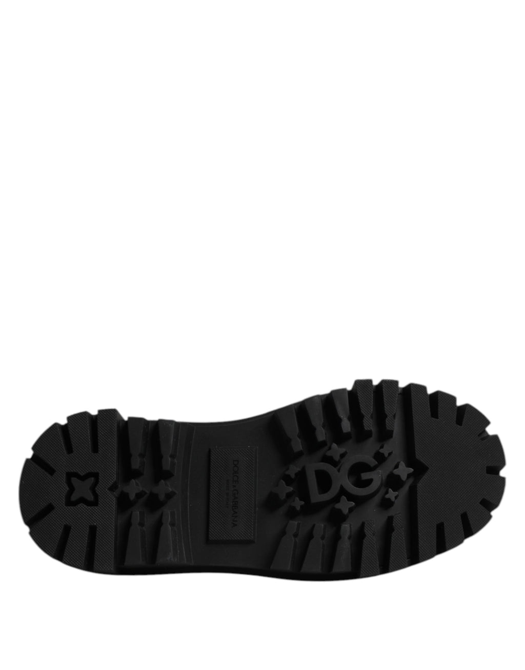 Black Leather Hi-Trekking Derby Shoes