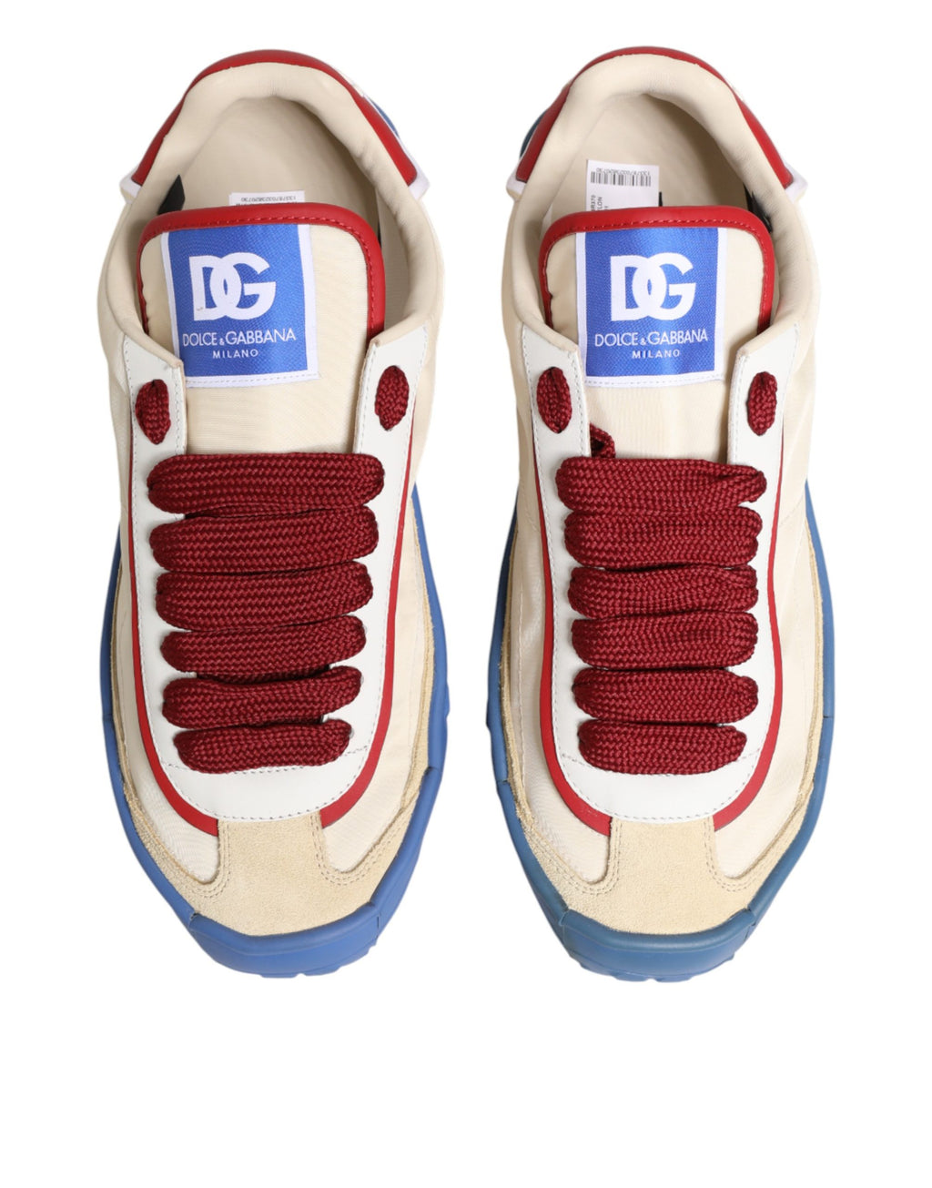 Multicolor Old Runner Lace-Up Sneakers Shoes