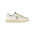 White Polyurethane Men's Sneaker