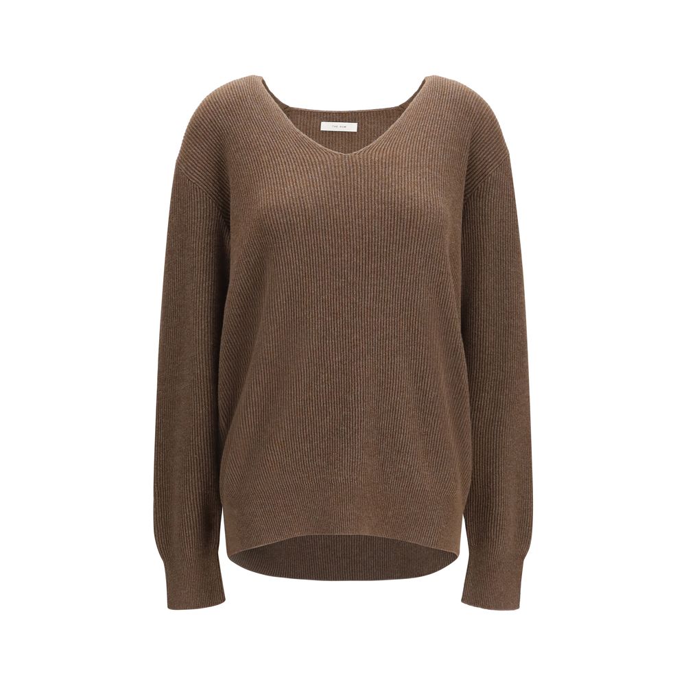 Brown Cotton Sweatshirt
