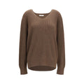 Brown Cotton Sweatshirt