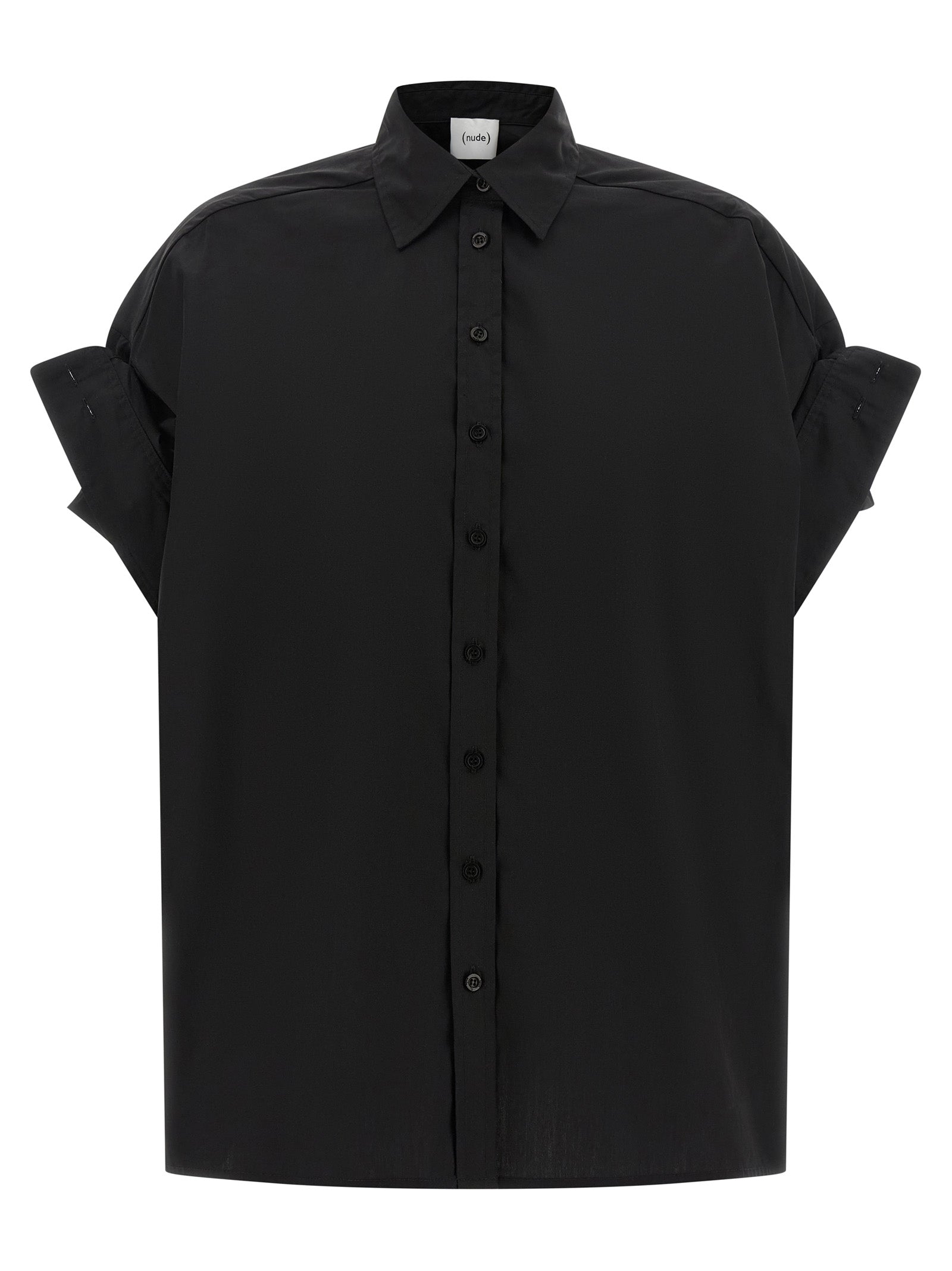Black Cotton Blouse