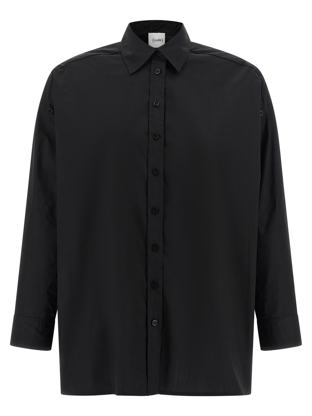Black Cotton Blouse