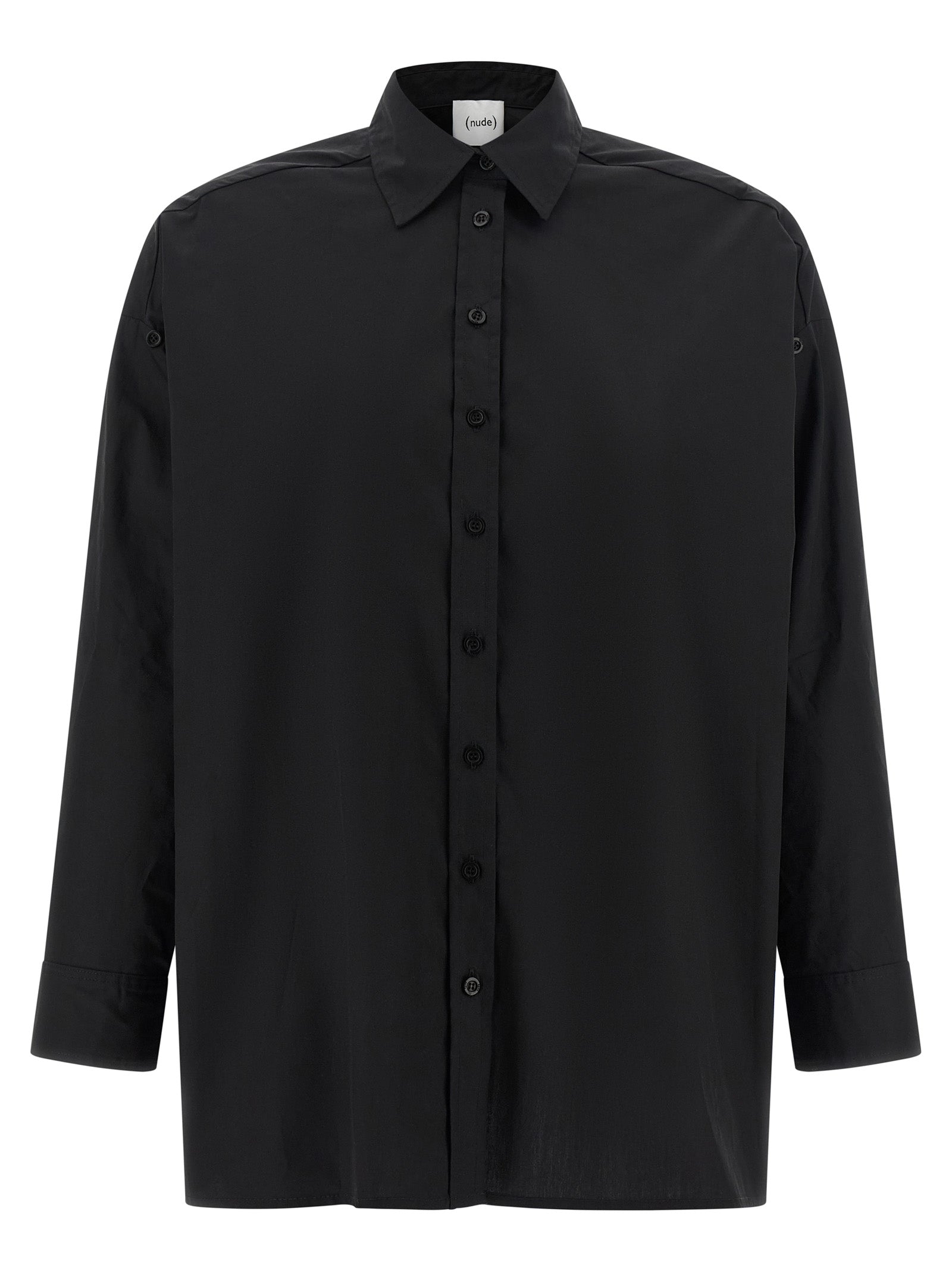 Black Cotton Blouse