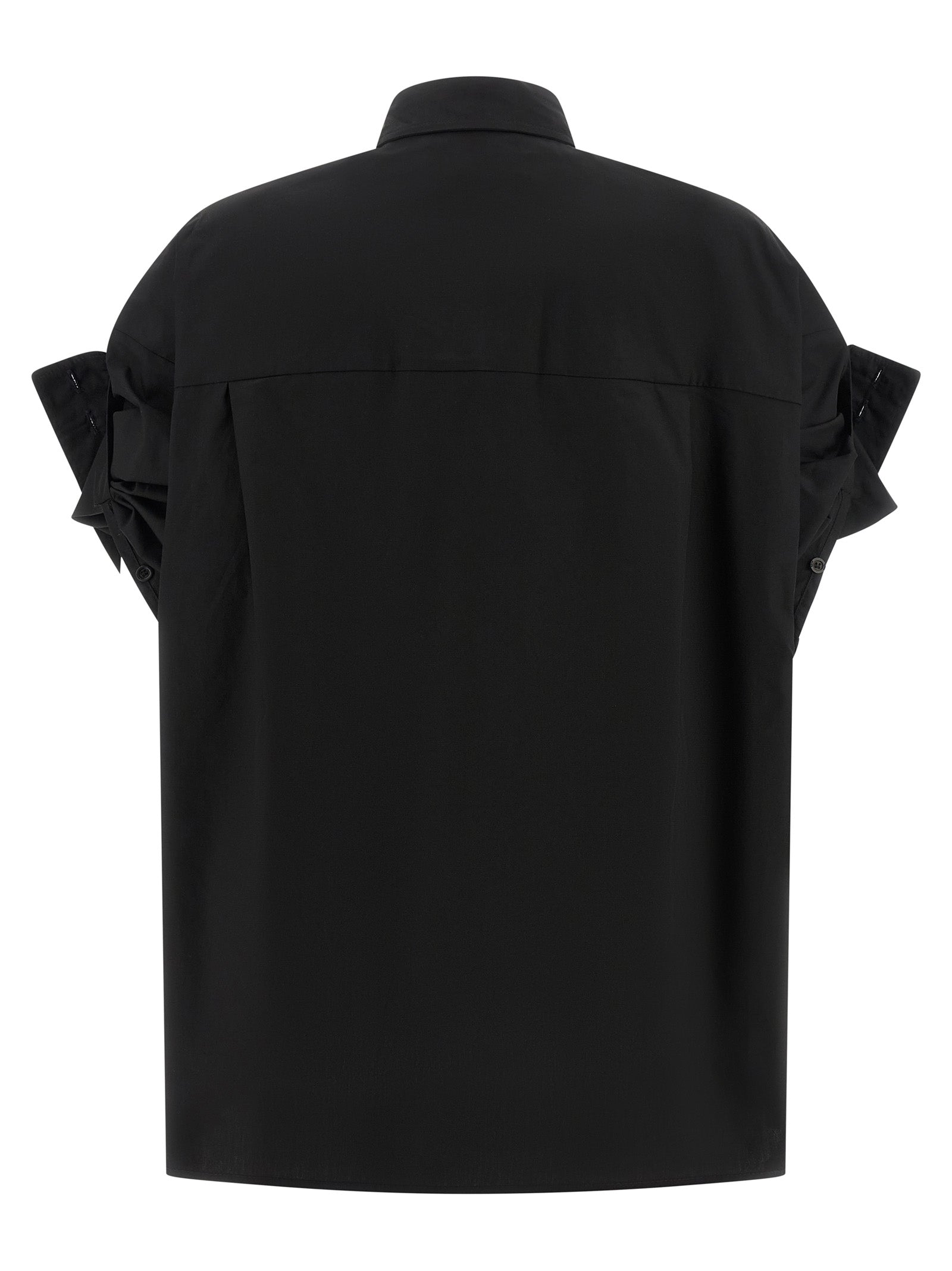 Black Cotton Blouse
