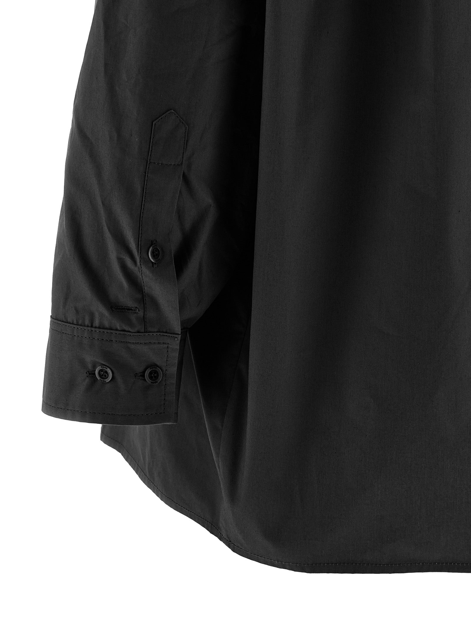 Black Cotton Blouse