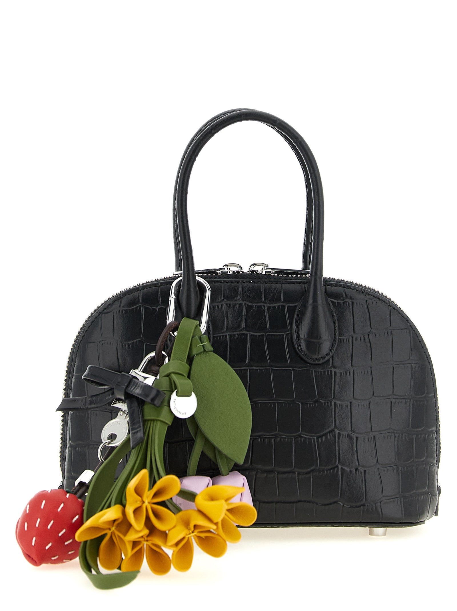Black Cowhide Handbag