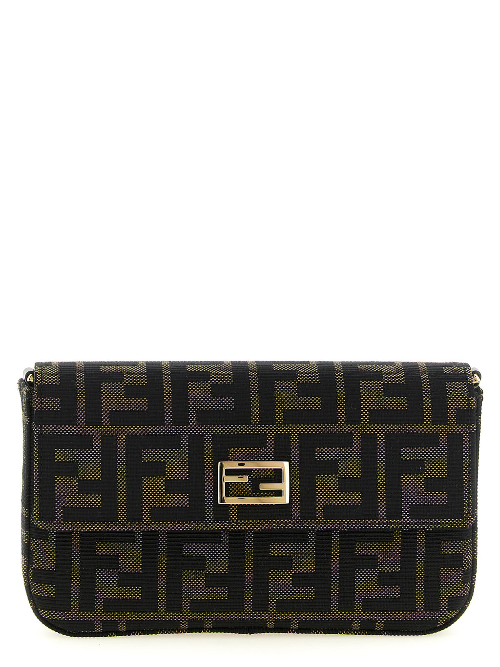 Brown Polyester Cardholder