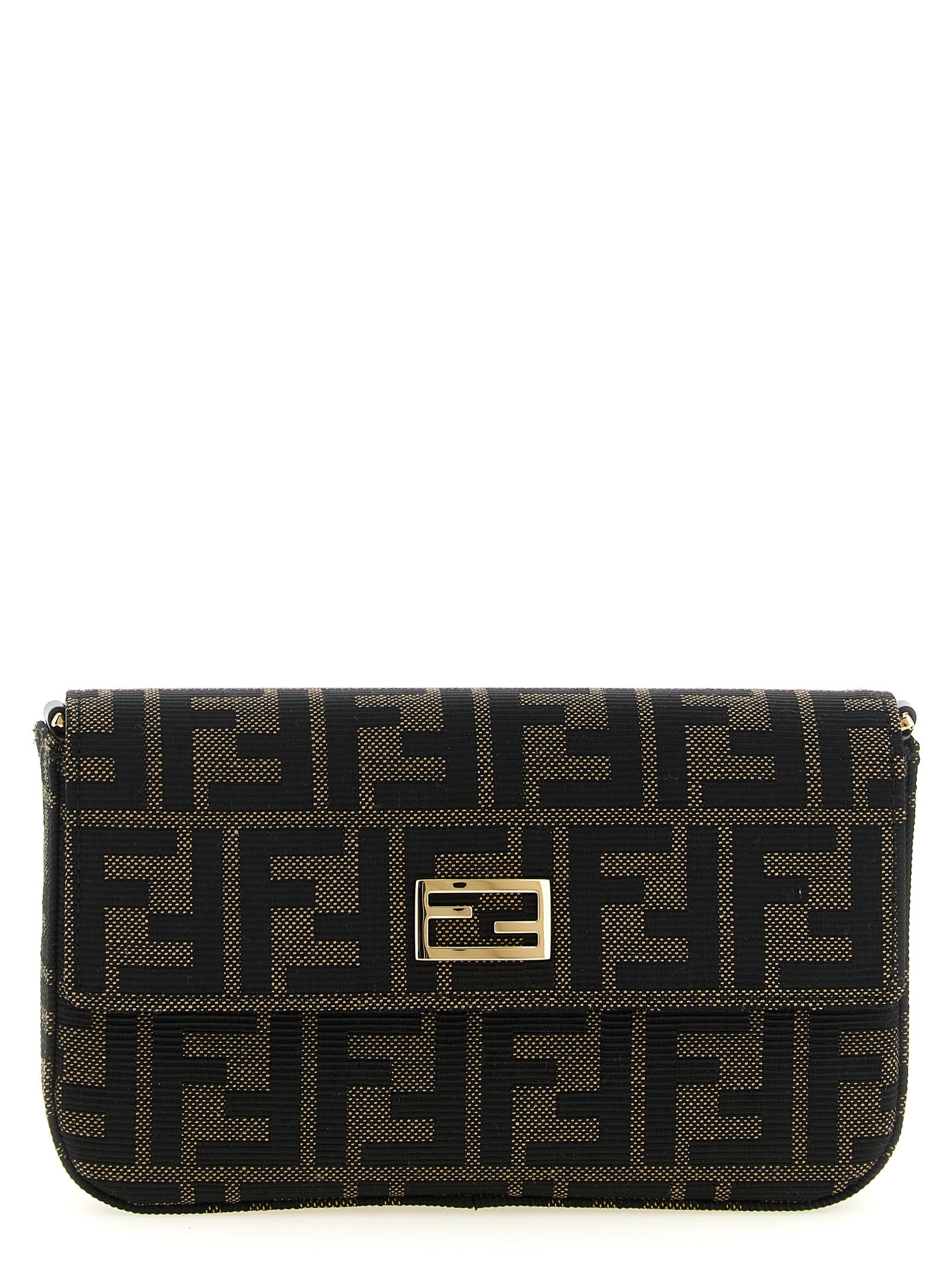 Brown Polyester Cardholder