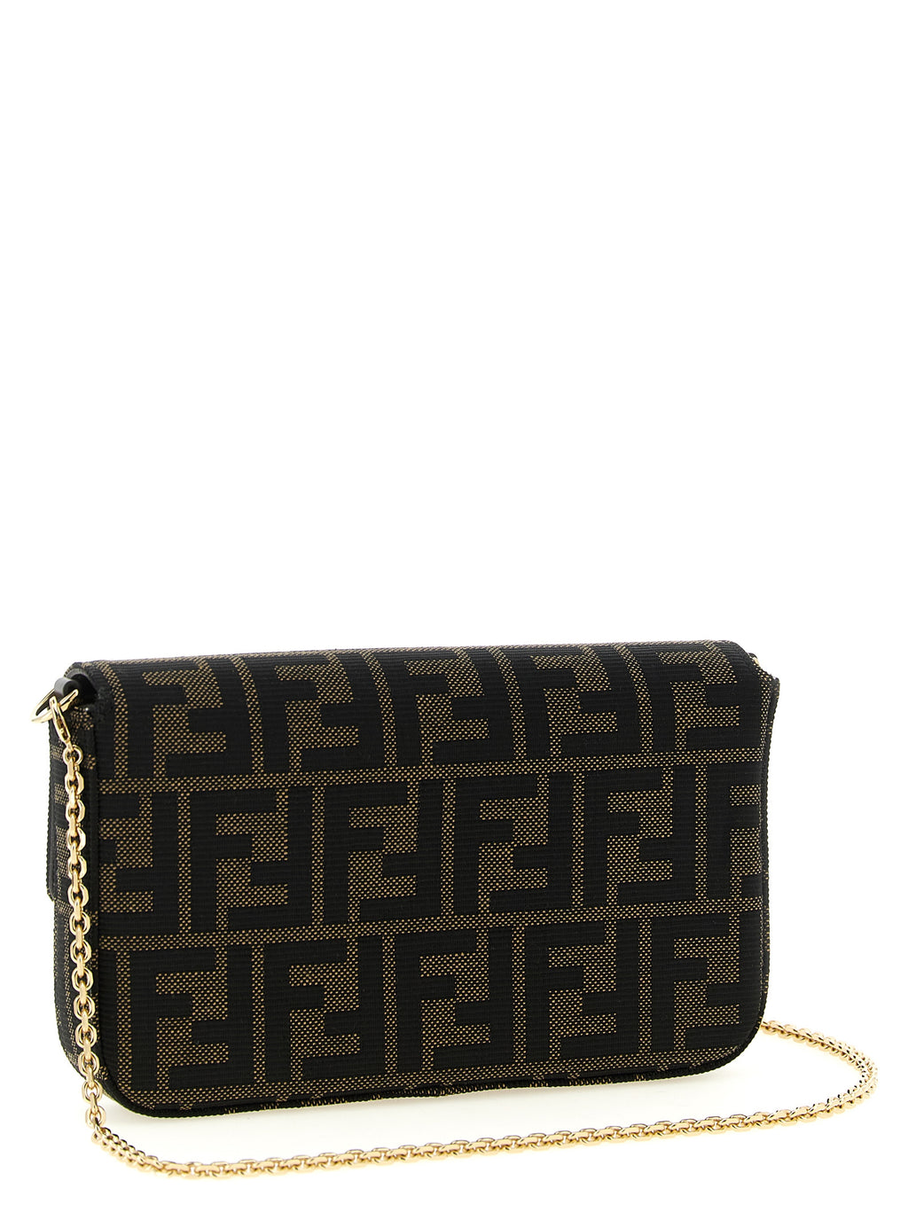 Brown Polyester Cardholder