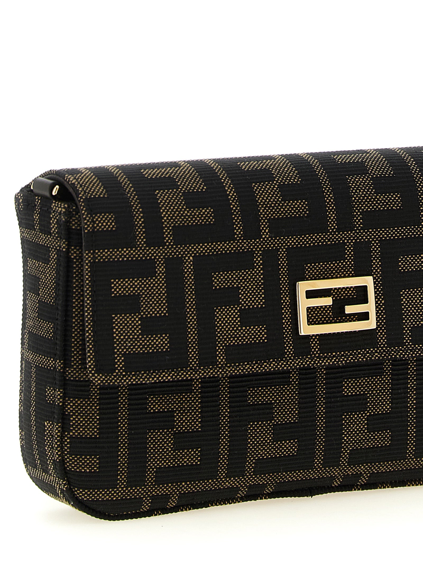 Brown Polyester Cardholder