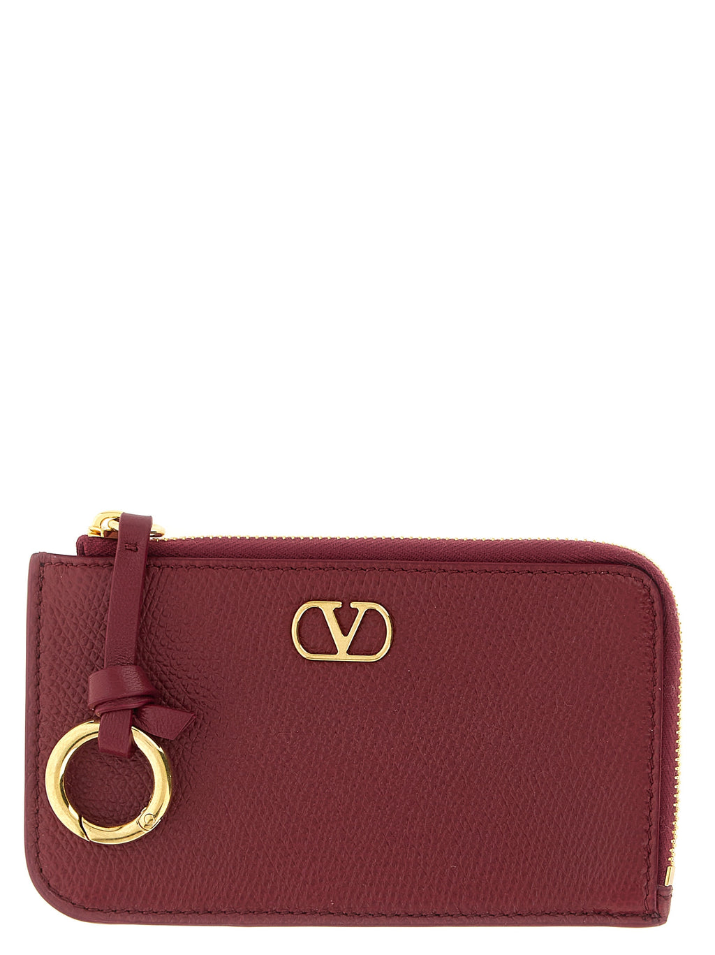 Bordeaux Lamb Leather Cardholder