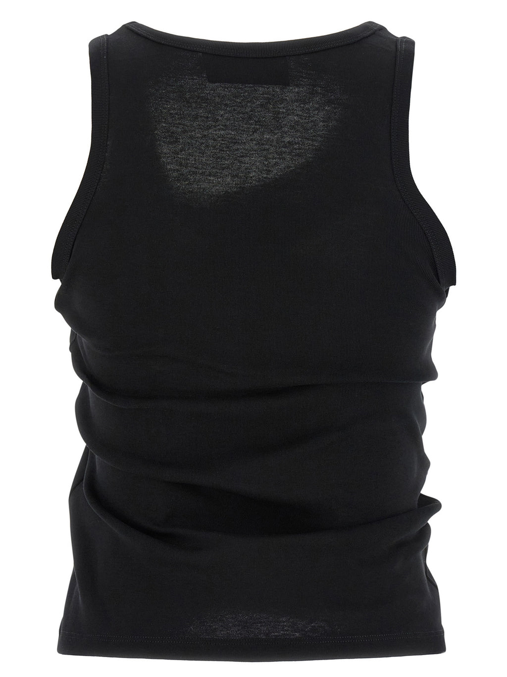Black Cotton Tank Tops