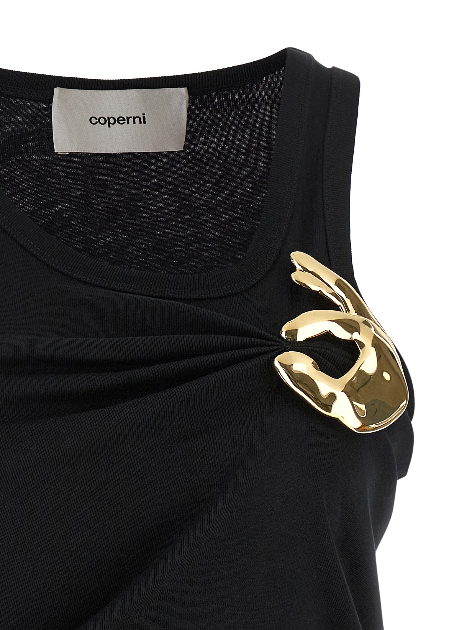 Black Cotton Tank Tops
