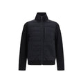 Black Viscose Full-Length Jacket