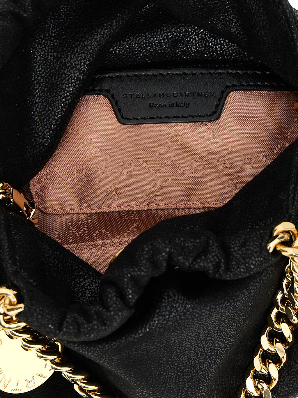 Black Polyester Crossbody Bag