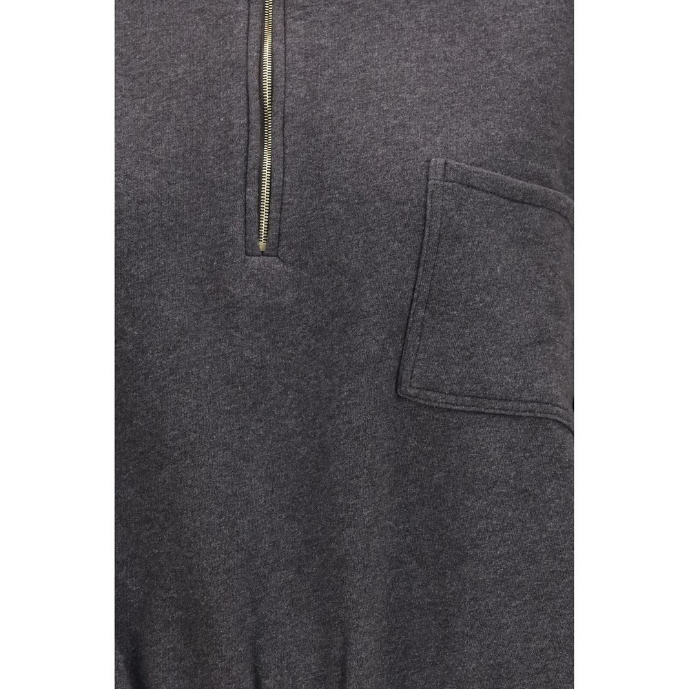 Gray Cotton Sweatshirt