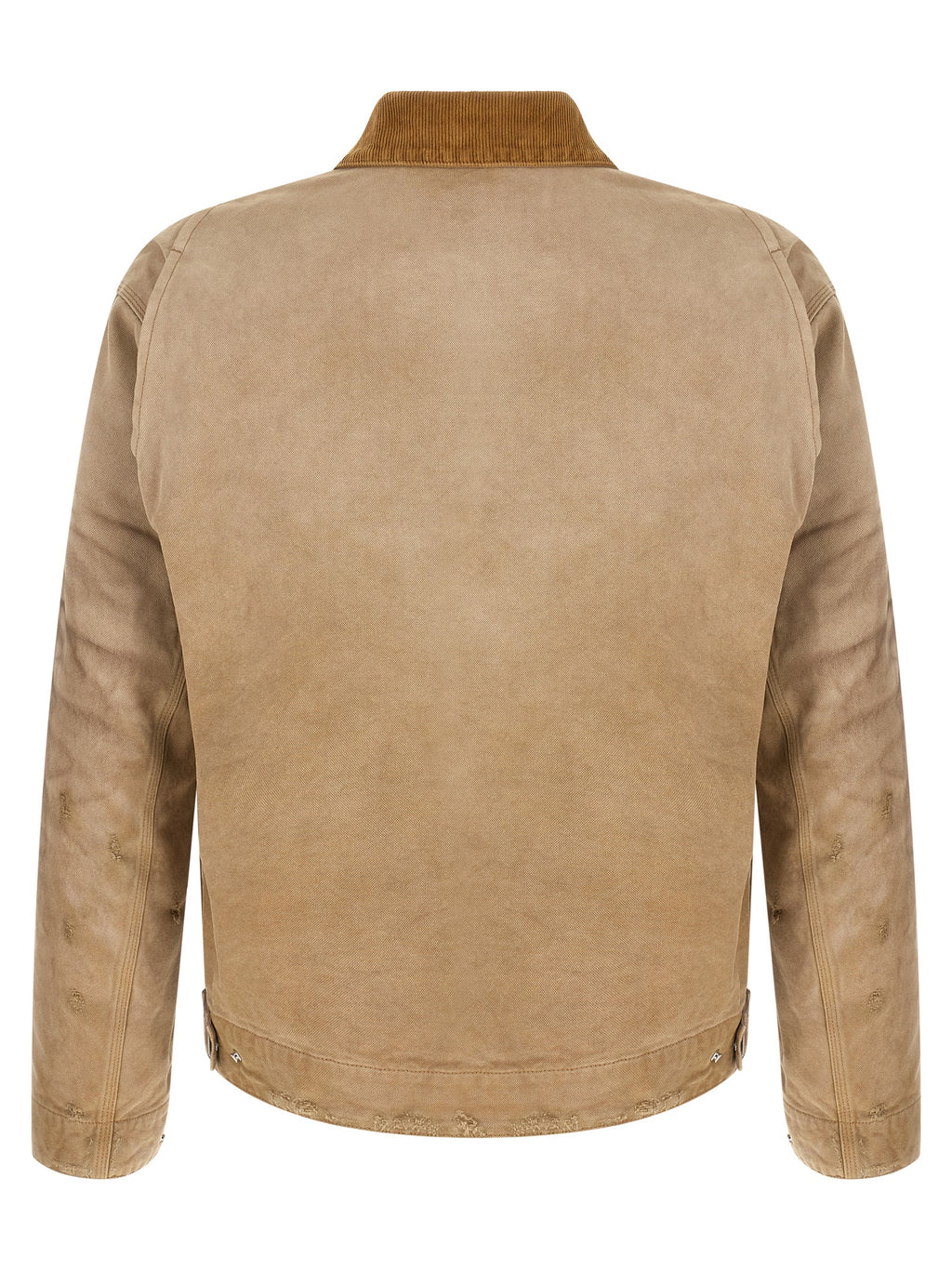 Beige Cotton Shell Jacket