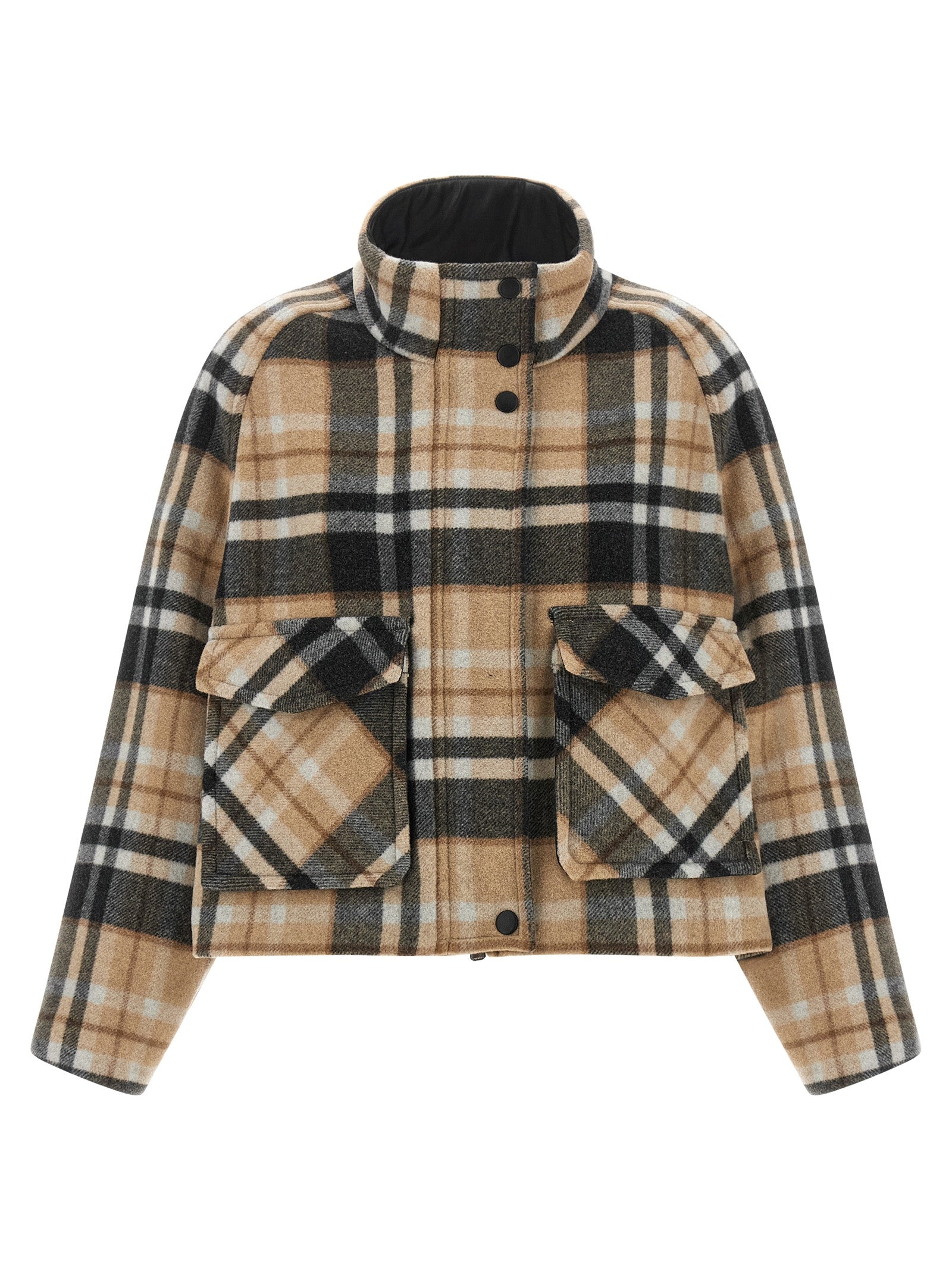 Multicolor Wool Coat