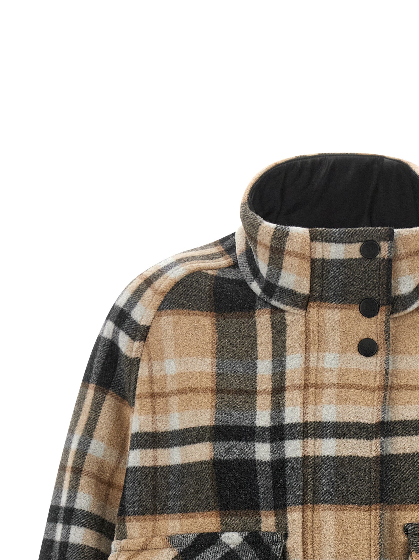 Multicolor Wool Coat