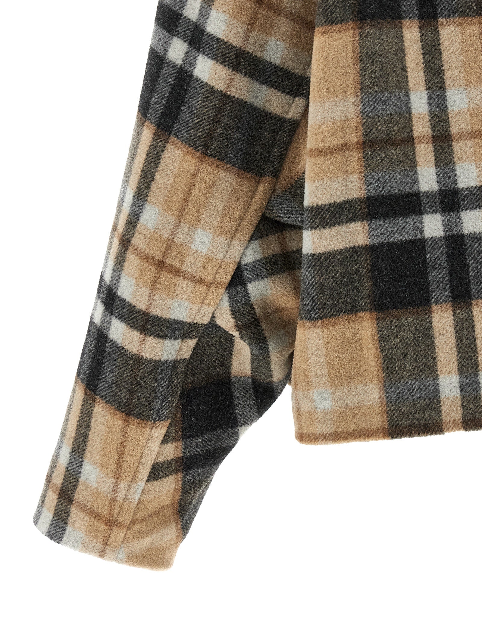 Multicolor Wool Coat