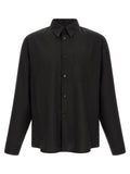 Black Virgin Wool Blouse