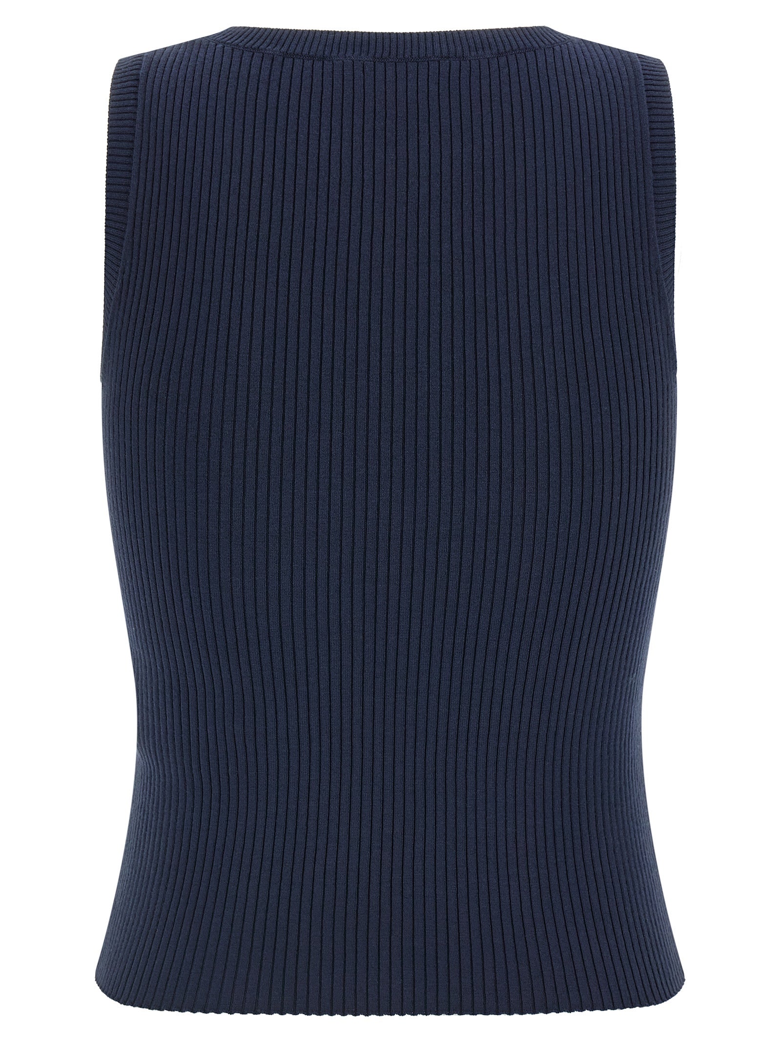 Blue Viscose Cardigan