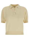 Beige Cotton Cardigan