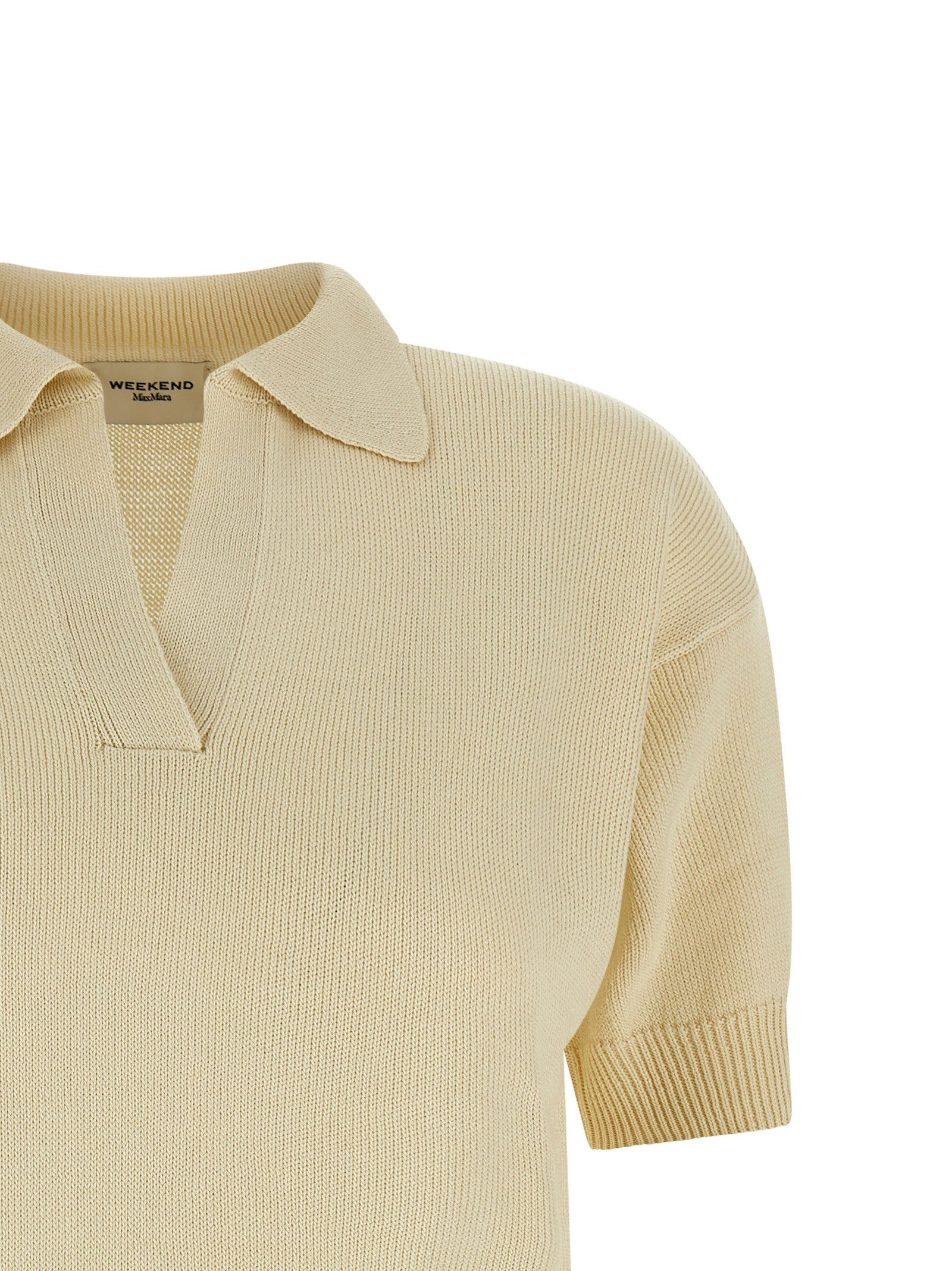 Beige Cotton Cardigan