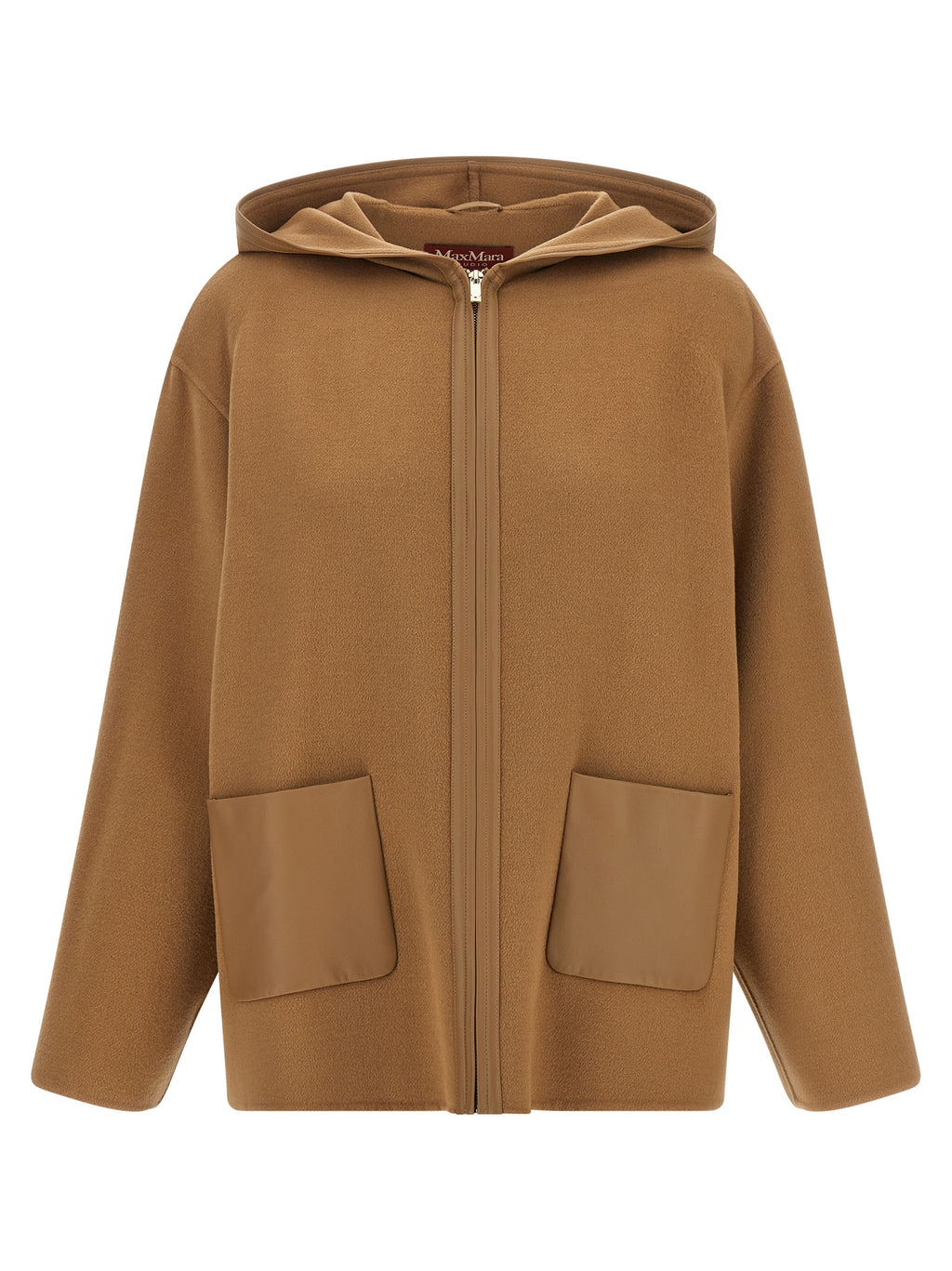 Beige Virgin Wool Coat