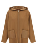 Beige Virgin Wool Coat