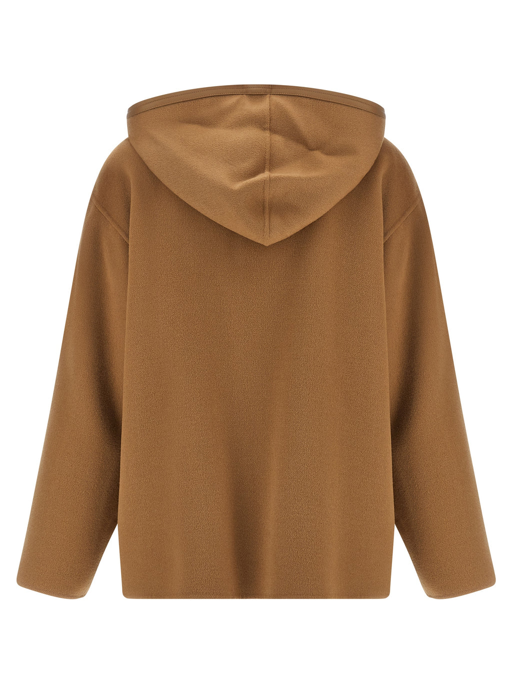 Beige Virgin Wool Coat