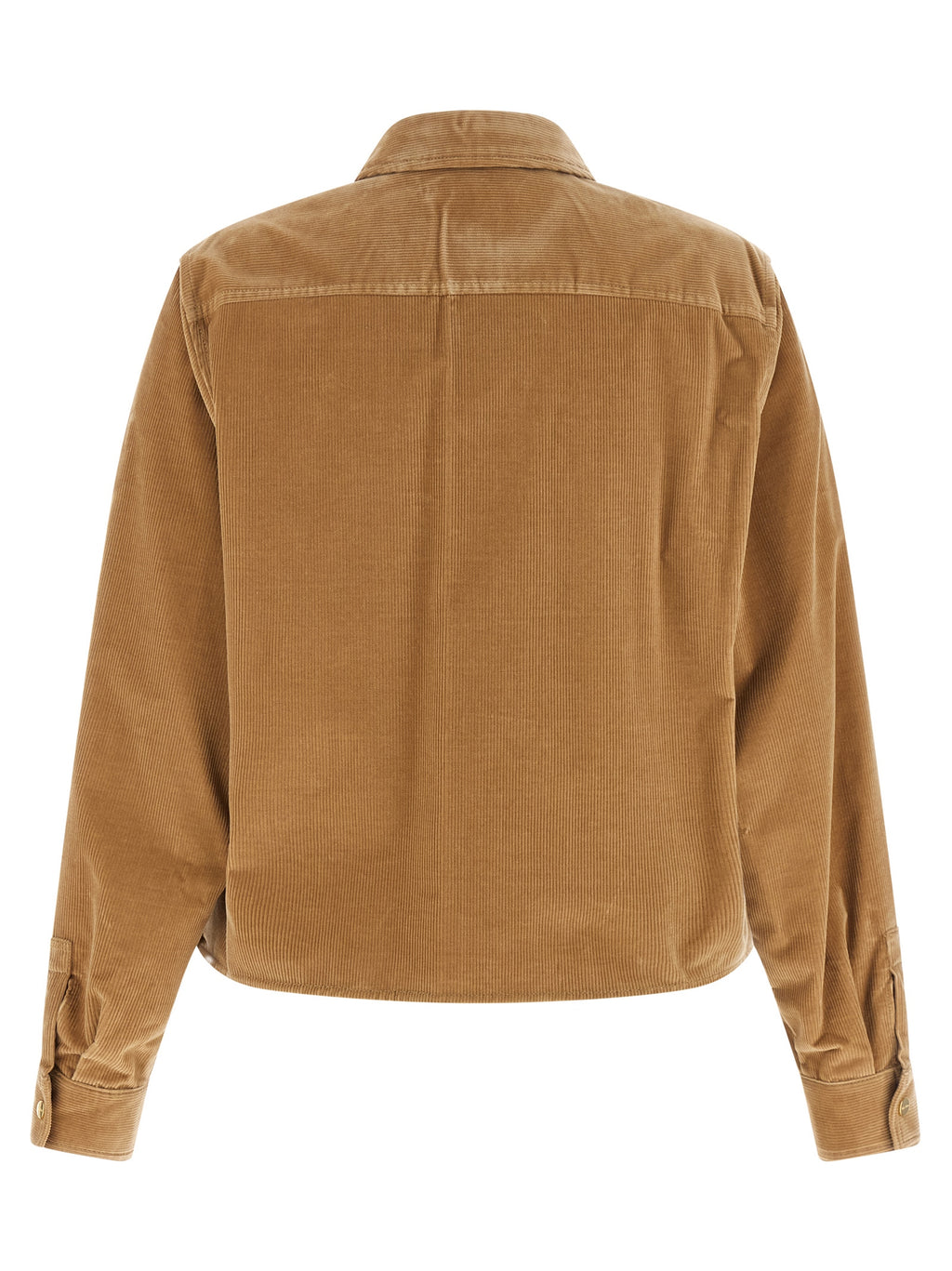Beige Cotton Denim Jacket