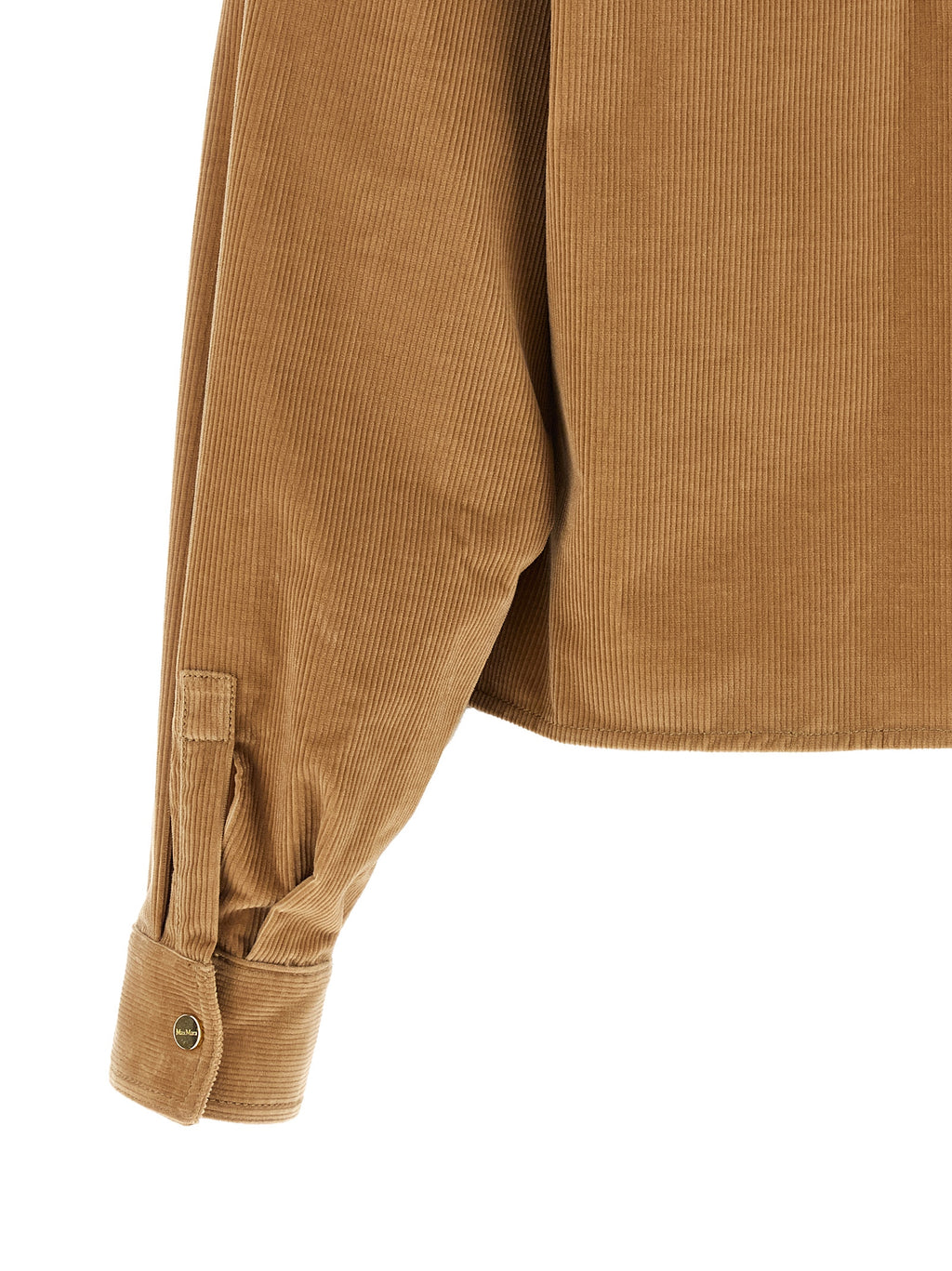 Beige Cotton Denim Jacket