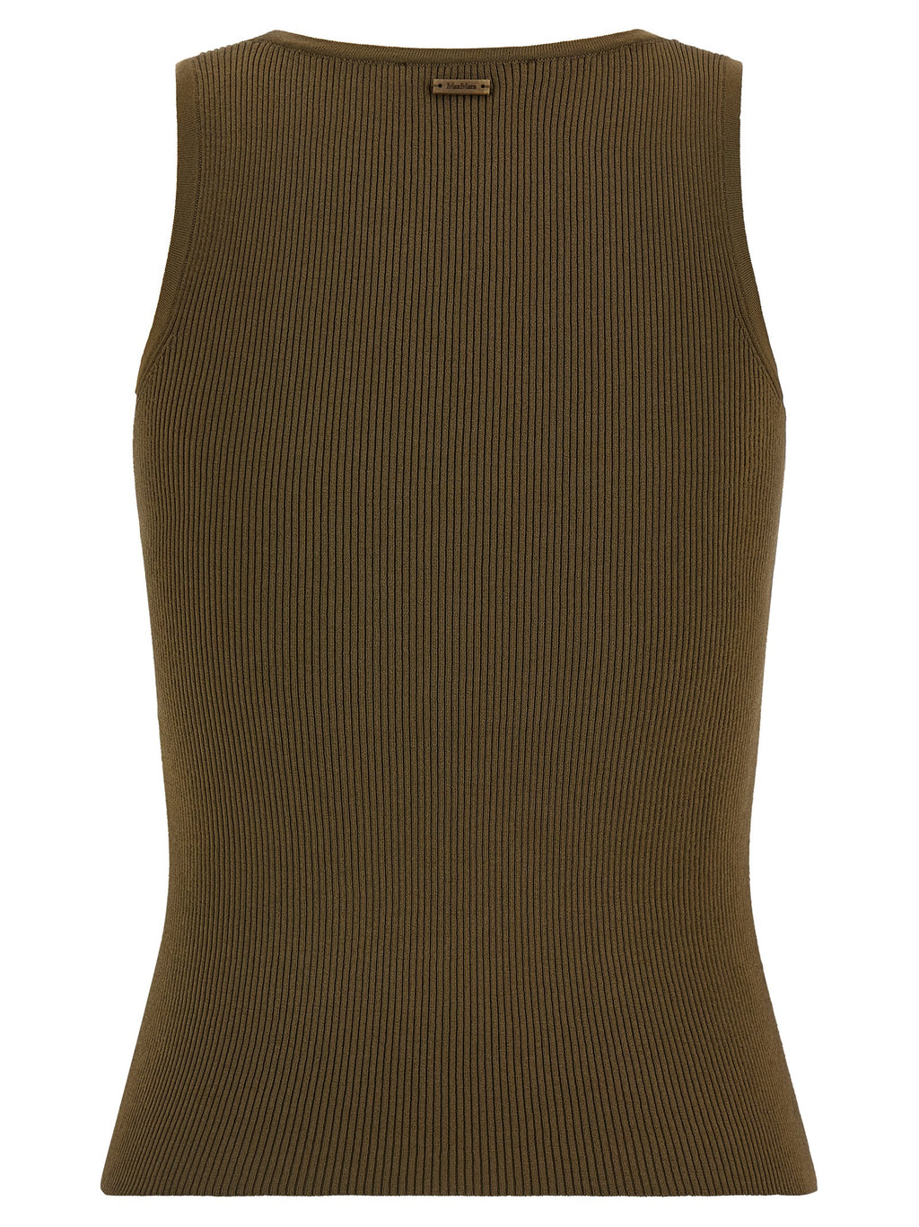 Bicolor Viscose Sleeveles T-Shirt