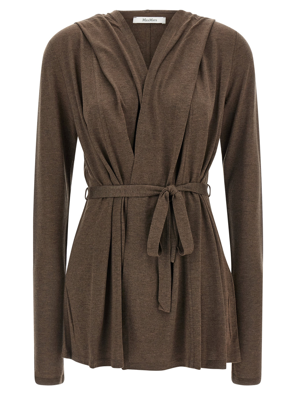 Brown Lyocell Cardigan