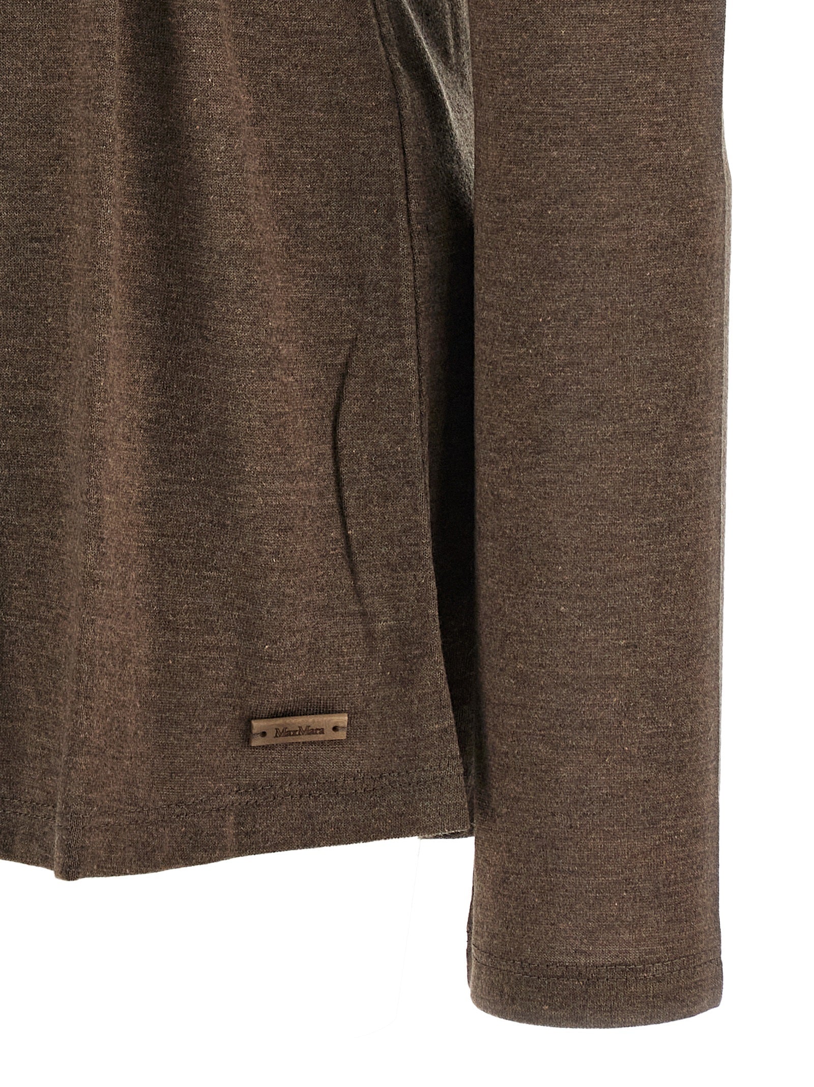 Brown Lyocell Cardigan