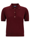 Bordeaux Cotton Polo Shirt