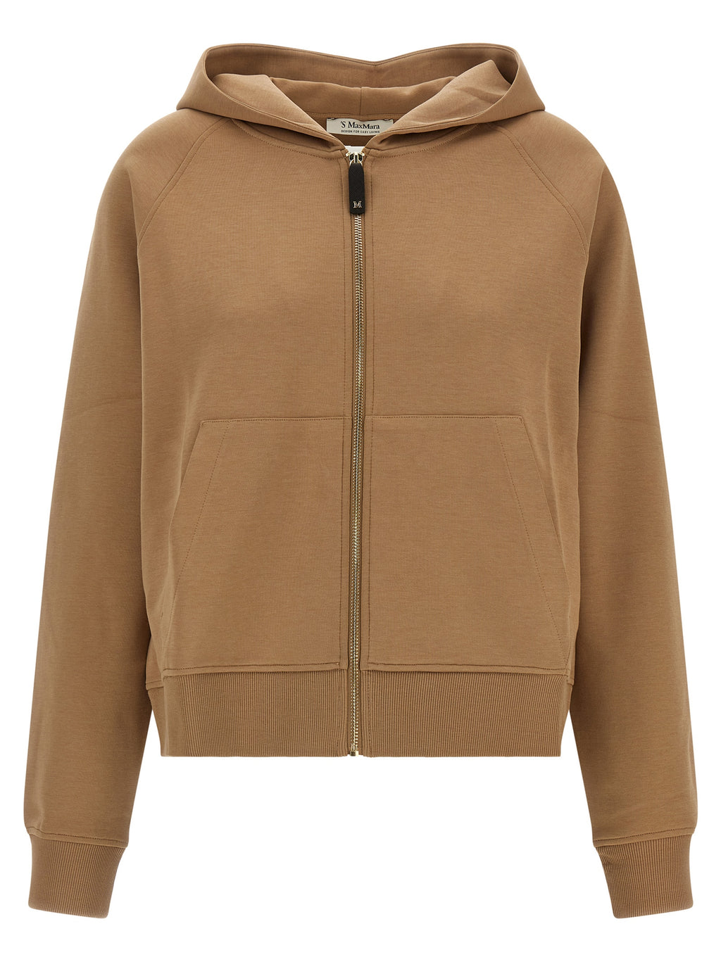 Beige Cotton Sweatshirt