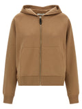 Beige Cotton Sweatshirt