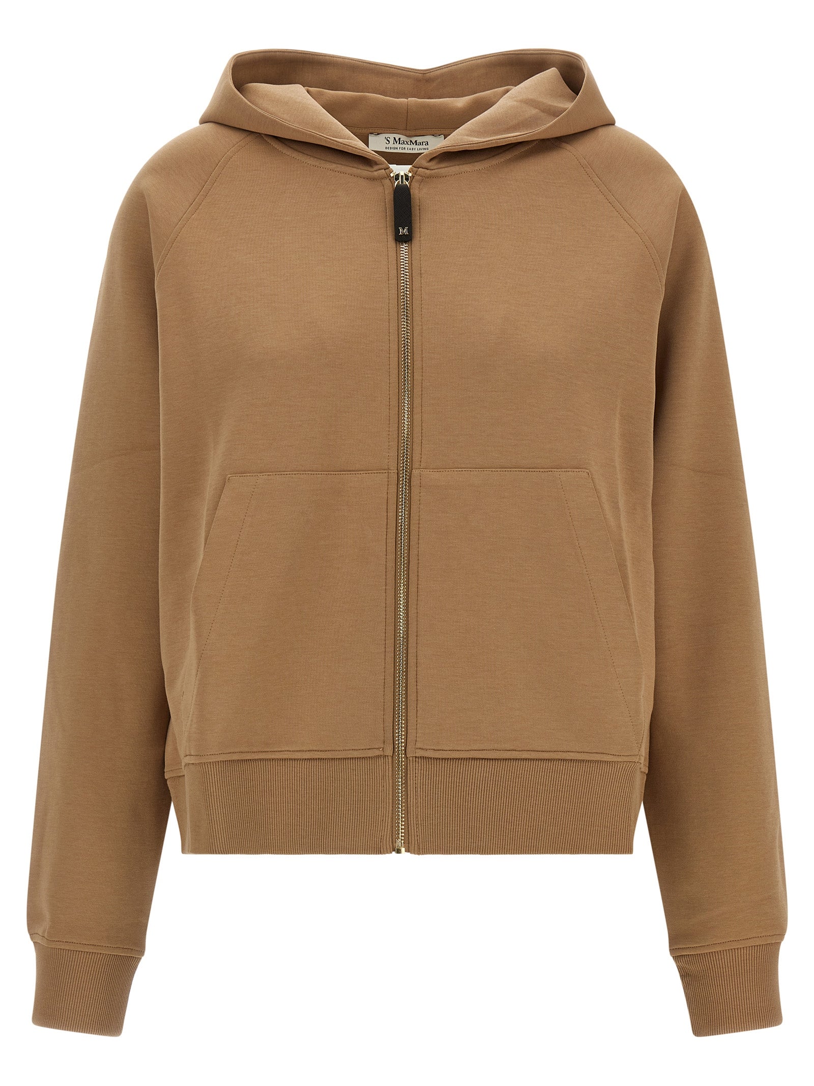 Beige Cotton Sweatshirt
