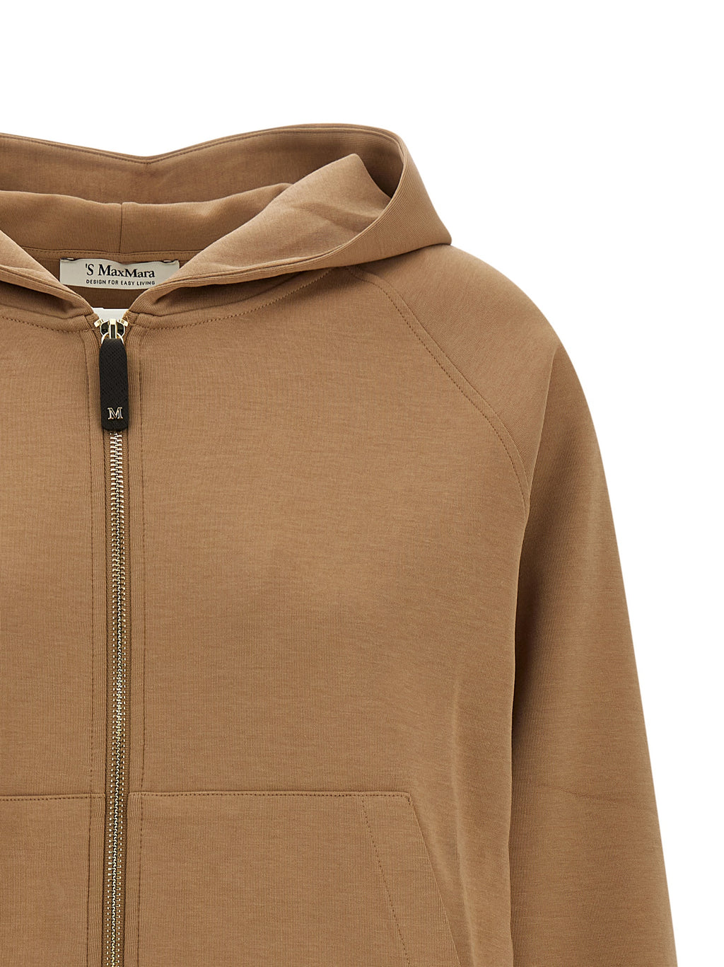 Beige Cotton Sweatshirt