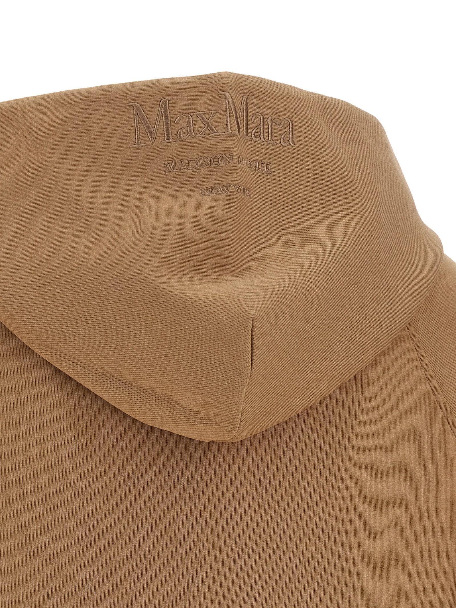 Beige Cotton Sweatshirt