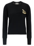 Black Virgin Wool Cardigan