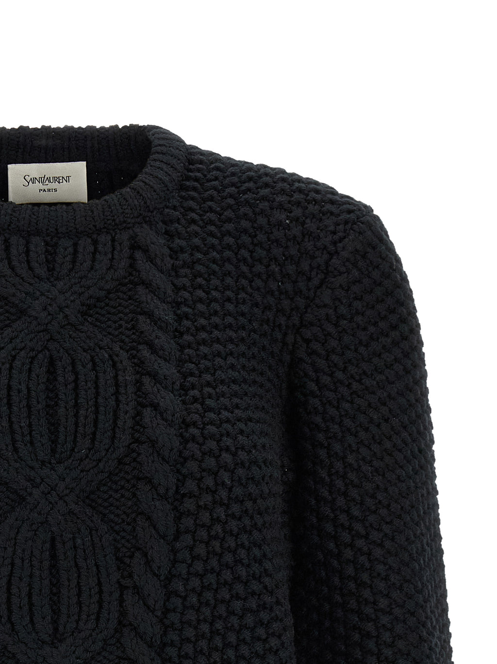Black Wool Cardigan