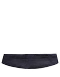 Dark Blue 100% Silk Belt Waist Cummerbund