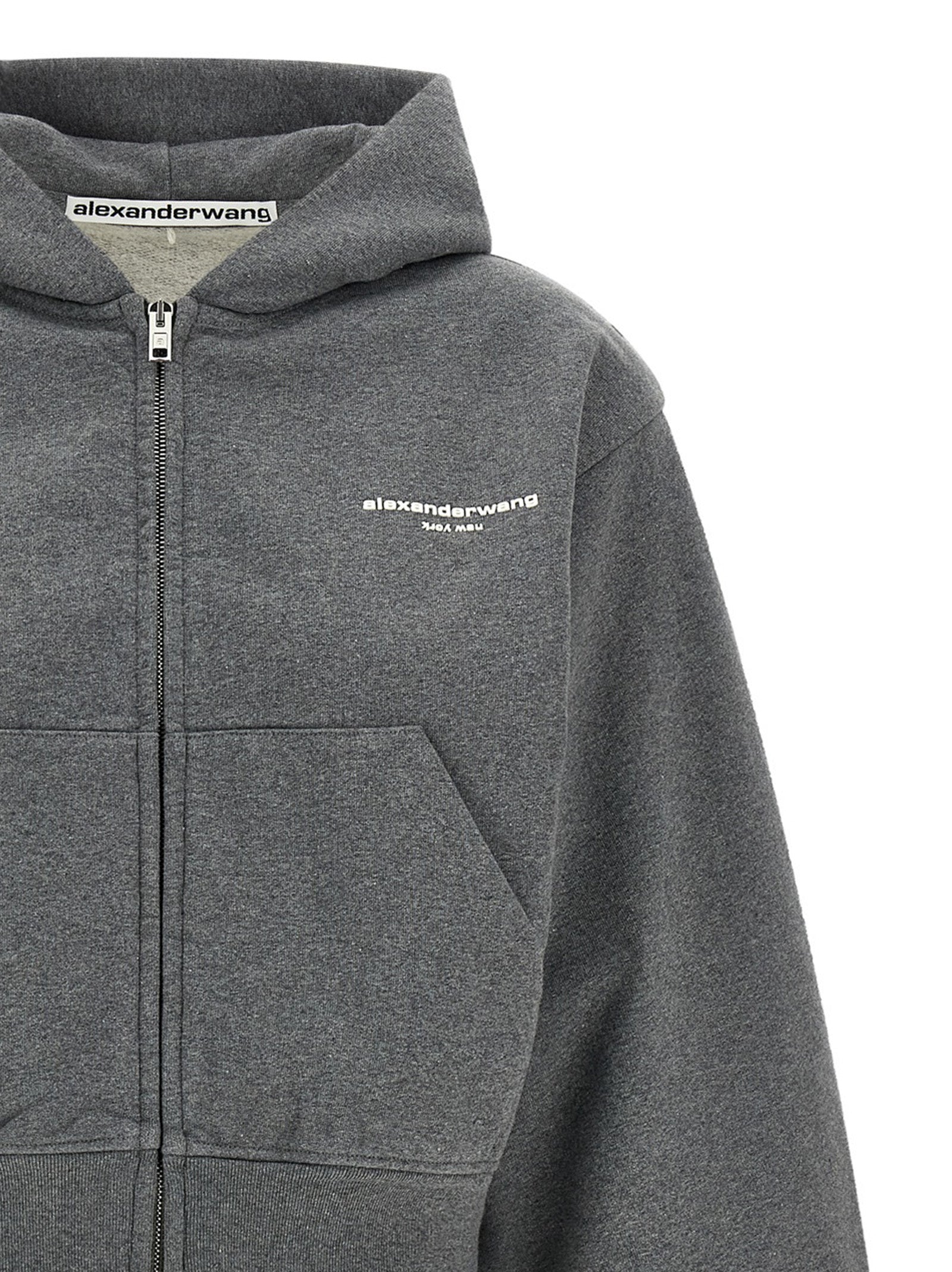 Gray Cotton Sweatshirt
